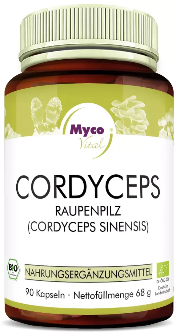 Cordyceps - Bio-Pilzpulverkapseln 90 Kps
