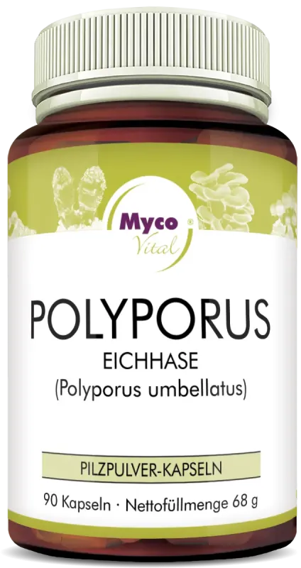 Polyporus - Bio-Pilzpulverkapseln 90 Kps
